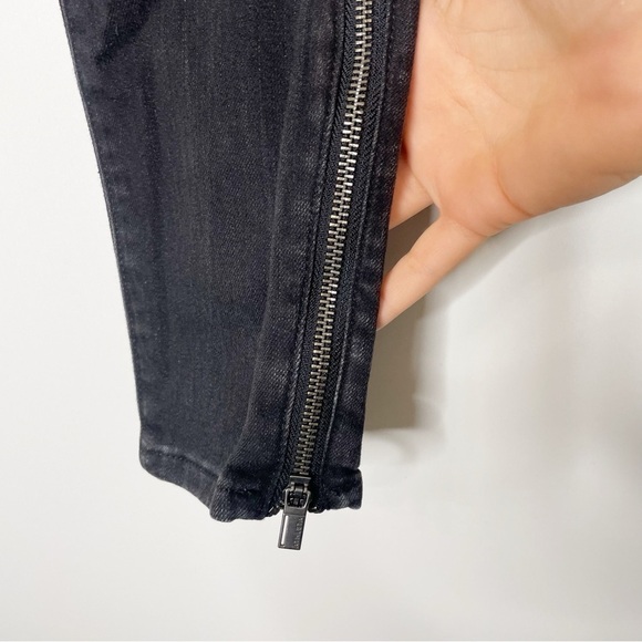 Athleta Sculptek Ultra Skinny Zip Jean Carbon Wash Size 2 - Picture 12 of 14